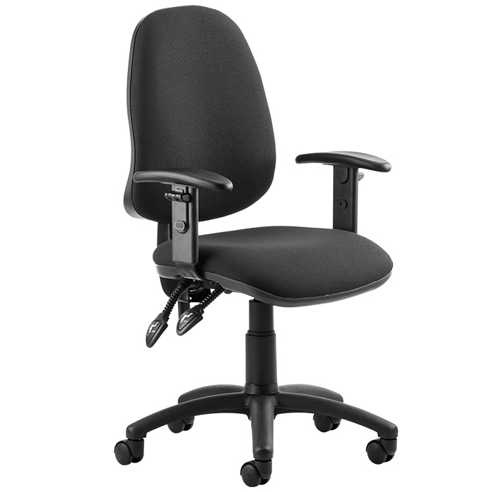 Eclipse 2 Lever Task Operator Chair With Height Adjustable Arms