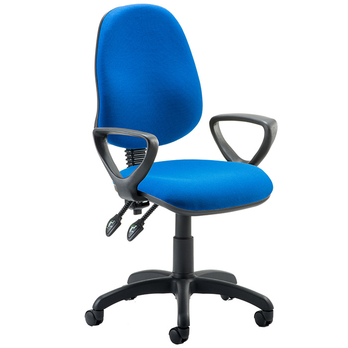 Eclipse 2 Lever Task Operator Chair With Loop Arms