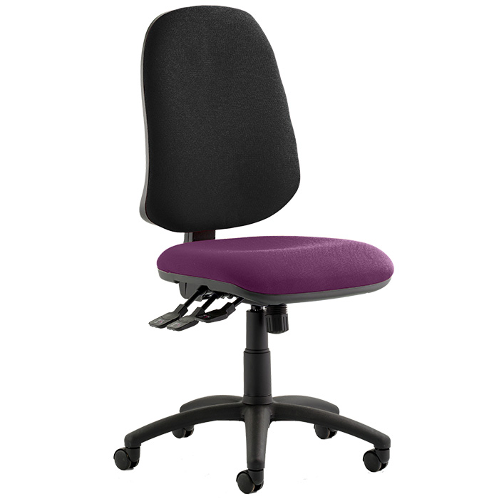 Eclipse XL 3 Lever Task Operator Chair - Bespoke Colour Seat