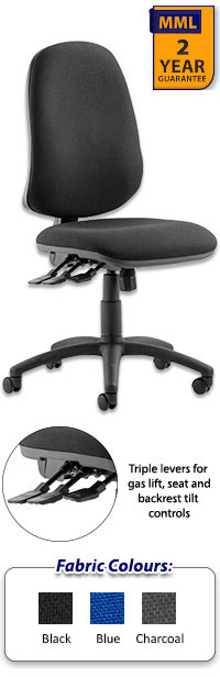 Eclipse XL 3 Lever Task Operator Chair