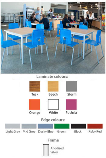 GOPAK Enviro Square Table - 750mm x 750mm
