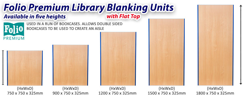 Folio Flat Top Blanking Units frag