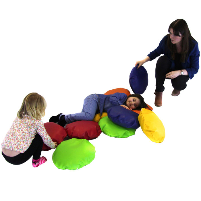 Primary Scatter Cushions Pack Of 9