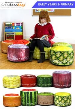 Story Time Fruit & Veg Stool Sets