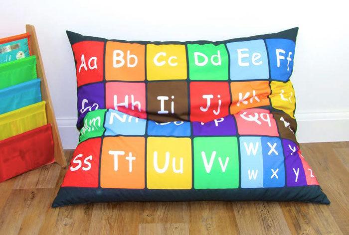 Alphabet Floor Cushion Bean Bag 1250mm x 1000mm
