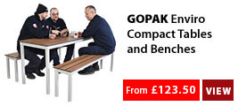 GOPAK Enviro Compact Tables and Benches