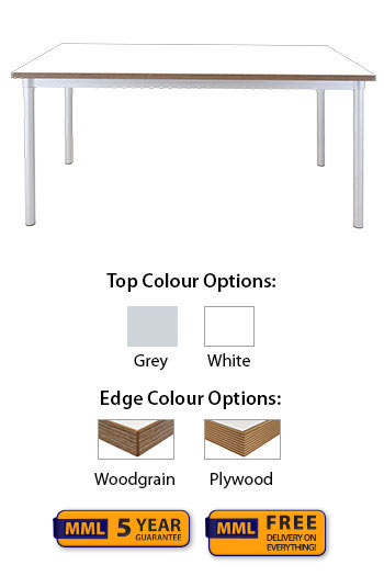 WorkSpace Rectangular Table - L1400 x W750mm