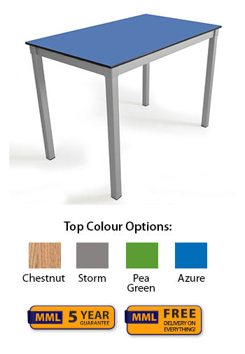 Enviro Compact Table - Solid Top L1000 x W600mm