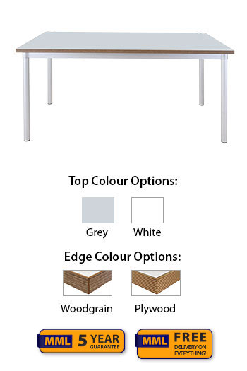 WorkSpace Rectangular Table - L1200 x W600mm