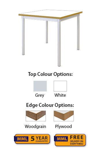 WorkSpace Square Table - L750 x W750mm