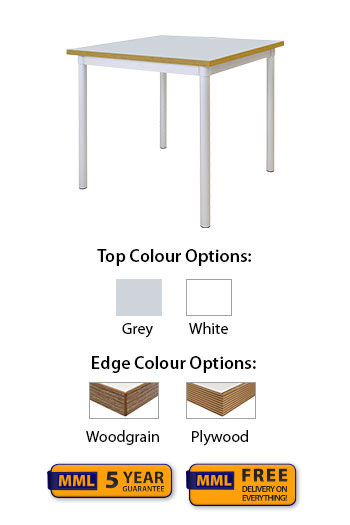 WorkSpace Square Table - L600 x W600mm