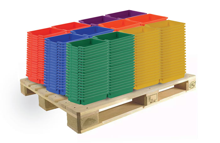 Gratnells Shallow Tray (Bulk Purchase - Pallet Qty of 256 Trays)