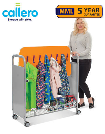 Callero Plus Cloakroom Trolley