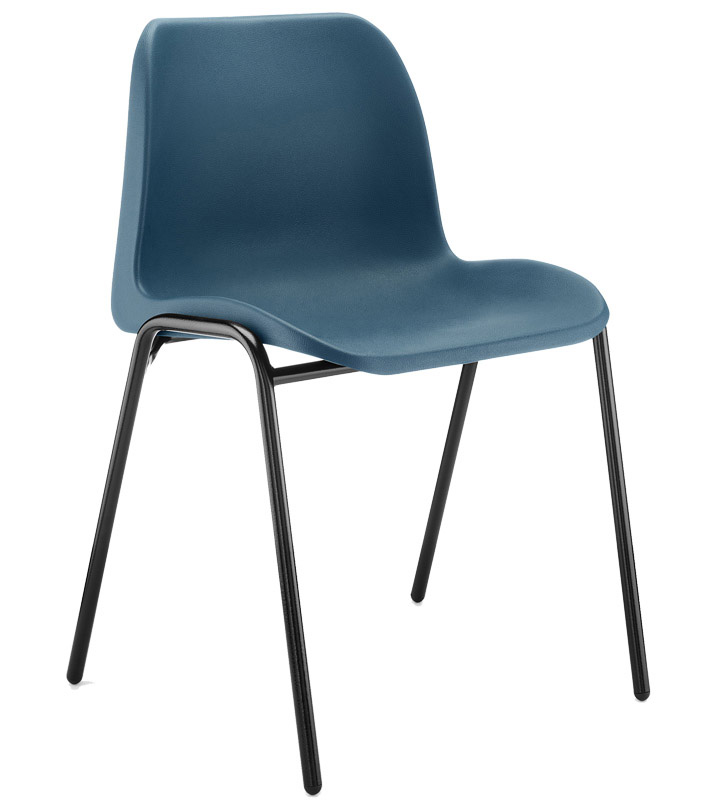 Hille Economy Chair 430mm (Blue)