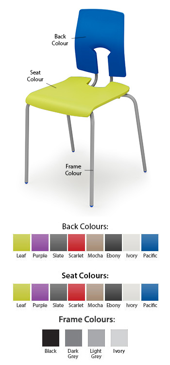 Hille SE Classic Ergonomic Chair - Two Tone