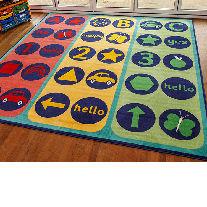 Kinder Yes No Maybe Placement Carpet 3m x 3m