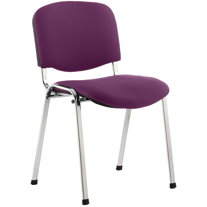 ISO Chrome Frame Chair - Bespoke Colour Seating