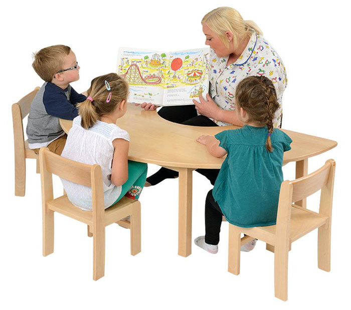 Teacher's Table - Solid Beech