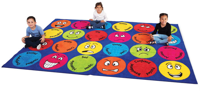 Emotions Interactive Rectangular Placement Carpet - 3m x 2m