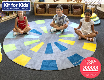 Starburst Circular Carpet 2m Diameter