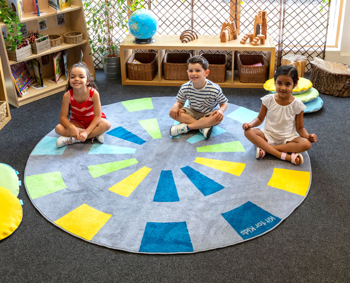 Starburst Circular Carpet 2m Diameter