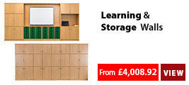 The Learning & Storage Walls 