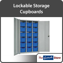 Gratnells Lockable Treble Cupboards