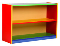 Multicoloured Bookcase - Small 