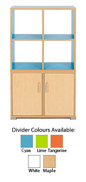 Bubblegum Storage Room Divider - Combination Unit 1