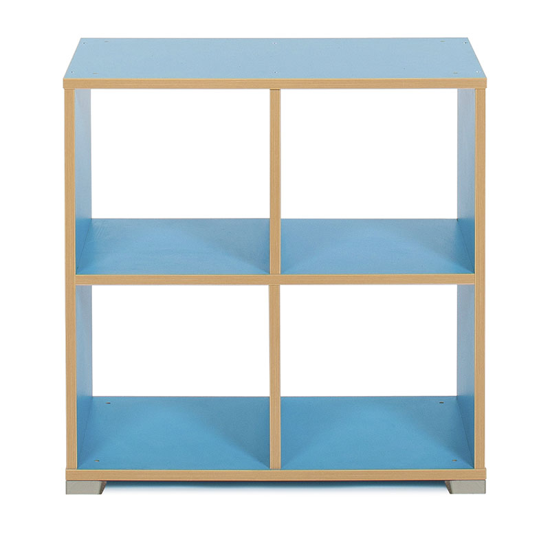 Bubblegum Storage Room Divider - 4 Compartment Unit