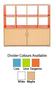 Bubblegum Storage Room Divider - Combination Unit 4