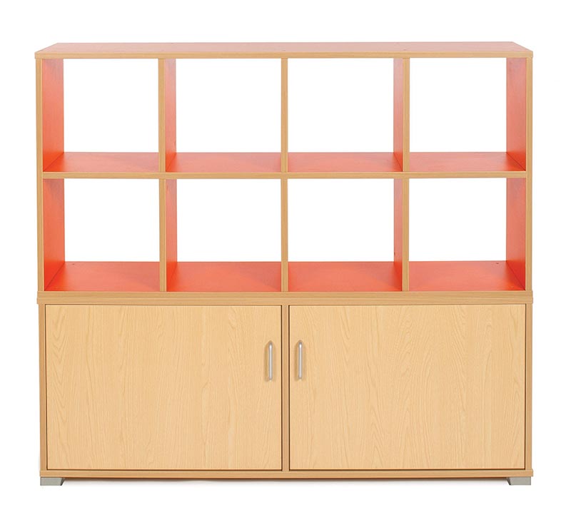 Bubblegum Storage Room Divider - Combination Unit 4