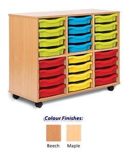 Storage Allsorts Unit with 24 Single Trays