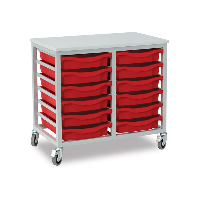 12 Single Tray Unit with Castors