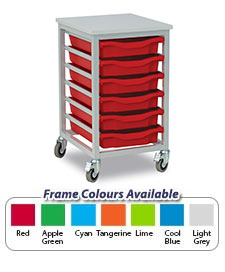 6 Single Tray Unit with Castors