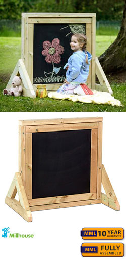 Outdoor Freestanding Chalkboard Panel