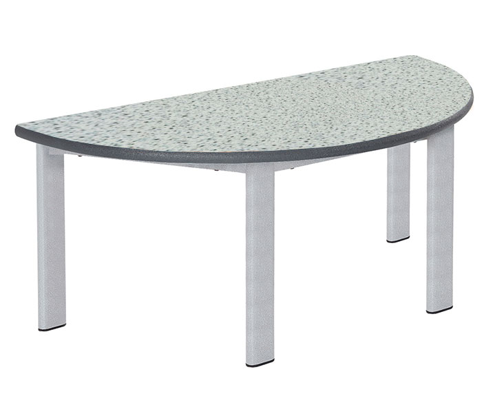 Elite Static Height Table Semi-Circular