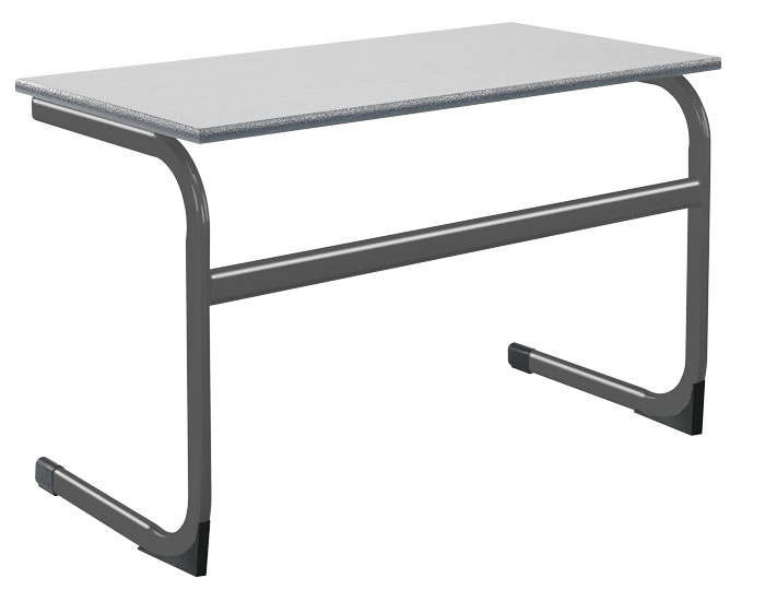 Euro Double Table - PU Edge - 1200 x 600mm