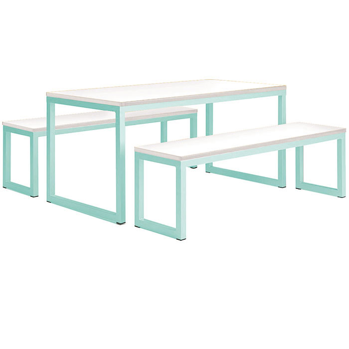 Bench Style Dining Set - L1800mm 