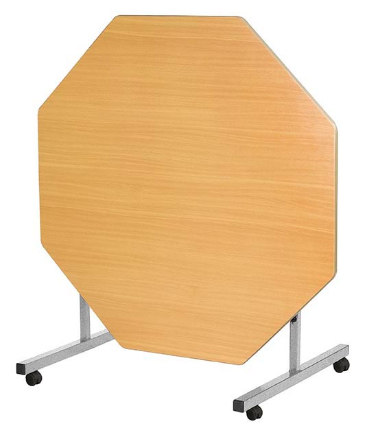 Octagonal Tilt Top Dining Table - 1200mm x 1200mm