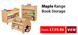 Maple Range Book Storage