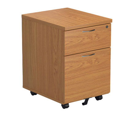 Mobile Under Desk 2 Drawer Pedestal