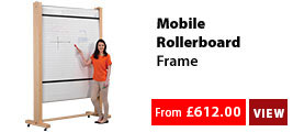 Mobile Rollerboard Frame (3 Section Surface) 