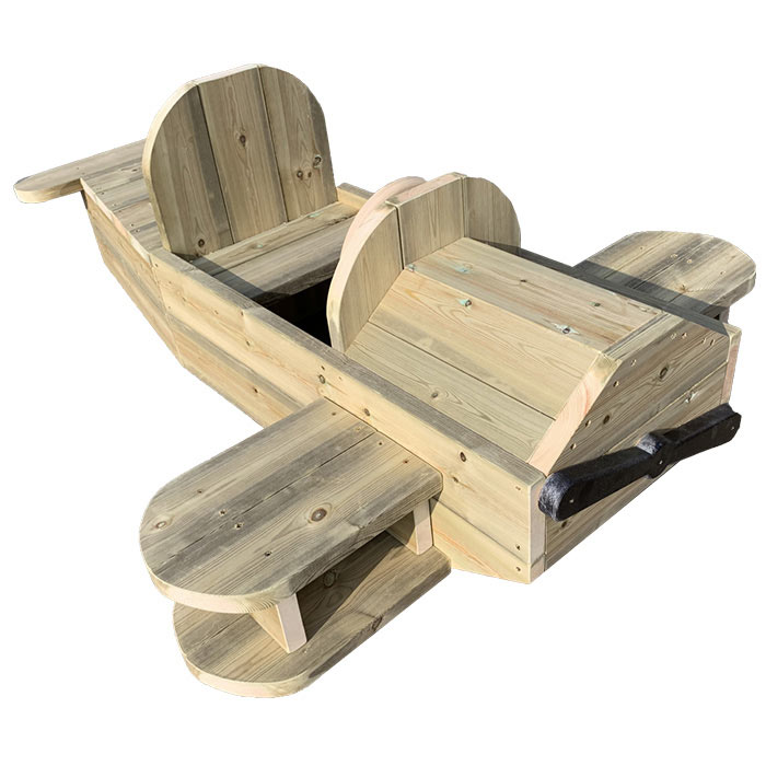 Jumbo Wooden Aeroplane