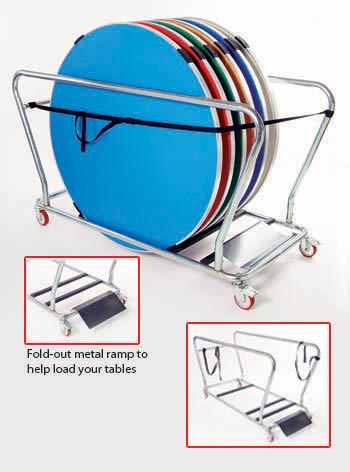 The Gopak Contour Table Specialist, Gopak Round Table Trolley