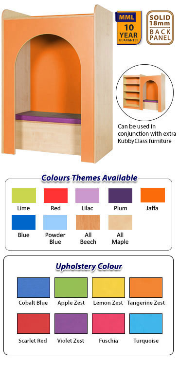 KubbyClass Reading Nook With Seating Pad