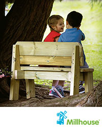 Outdoor Buddy Bench