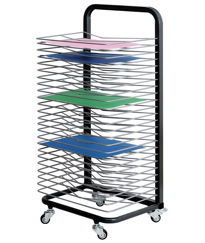 Mobile 24 Shelf Portable Drying Rack