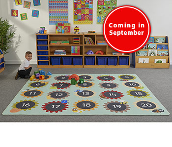Mini Beasts Rug - (Coming in September) 