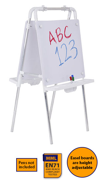 Tikk Tokk - 2 Sided Easel Set (with 2 Dry-Wipe Boards)